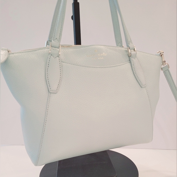 Kate Spade Mint Green Monica Pebbled Leather - Picture 3 of 6